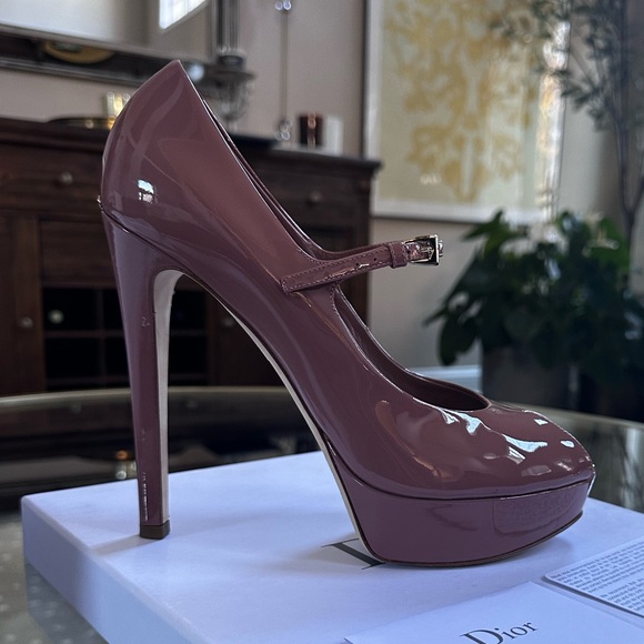 DIOR PEEP TOE NUDE - Picture 6 of 8